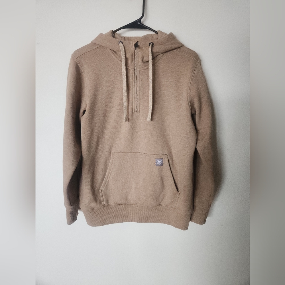 Ariat Tan Hoodie Sweatshirt